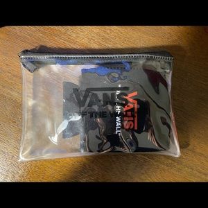 NWOT Clear Vans Pouch PLUS Extras!